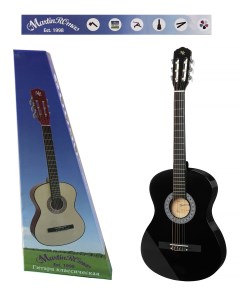 Классическая гитара с аксессуарами набор PACK JR 360 BK Martin romas
