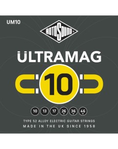 Струны для электрогитары UM10 ULTRAMAG 10 46 Rotosound