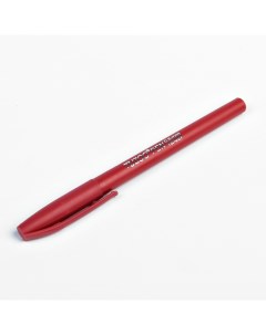 Ручка гелевая 0 5 мм красная корпус красный матовый 12 шт Nobrand