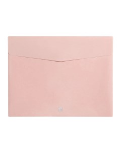 Папка на липучке конверт А4 170мкм горизонтальная Morandi персиковая Comix