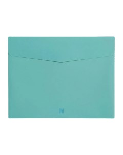 Папка на липучке конверт А4 170мкм горизонтальная Morandi зеленый Comix