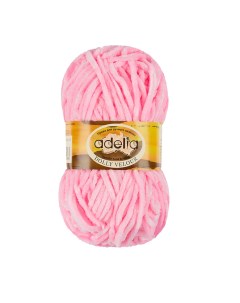 Пряжа Dolly Velour 27 светло розовый Adelia