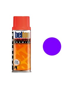 Аэрозольная краска Premium Neon 400 мл neon violet фиолетовая Molotow