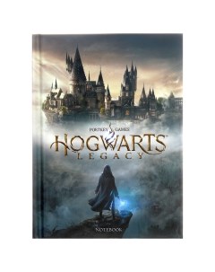 Записная книжка А6 48 листов в клетку Hogwarts Legacy Гарри Поттер глянцевая ламин Nobrand
