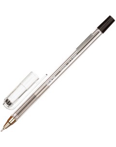 Ручка шариковая неавтоматическая Goldy 0 3мм черн масл б манж 8шт Attache