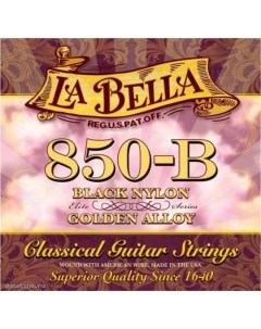 Струны для классической гитары 850B La bella