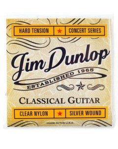Струны для классической гитары DCV121Н Classical Clear Silver Dunlop