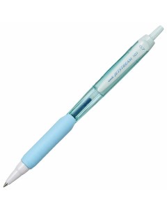 Ручка шариковая масляная автоматическая с грипом UNI JetStream СИНЯЯ корпус би Uni mitsubishi pencil