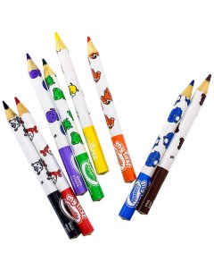 Цветные карандаши толстые Crayola