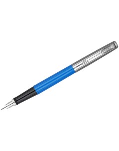 Ручка перьевая Jotter Originals Blue Chrom CT синяя 0 8мм подарочная упаковка Parker