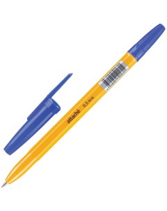 Ручка шариковая Economy 1113500 синяя 0 5 мм 1 шт Attache