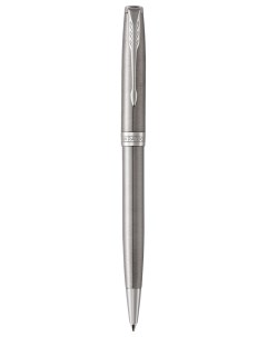 Ручка роллер Sonnet Core Stainless Steel CT M Black Parker