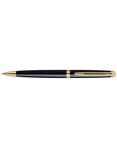 Шариковая ручка Hemisphere Mars Black GT 0 8 мм синяя корпус чёрный золото Waterman