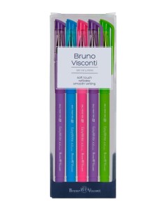 Набор ручек шариковых EasyWrite Special 20 0040 5 синие 0 5 мм 5 шт Bruno visconti