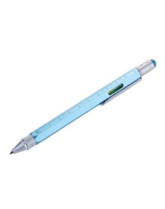 Ручка шариковая многофункциональная CONSTRUCTION цв голубой черный стержень Troika