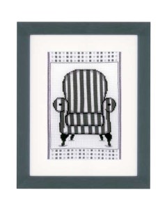 Набор для вышивания Кресло в стиле барокко 13 х 18см PN 0148610 Vervaco