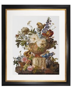 Набор для вышивания 580 Натюрморт с цветами в алебастровой вазе Thea gouverneur