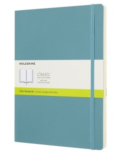 Записная книжка Classic Large MOL 1048954 в линейку 130х210 мм обложка голубая Moleskine