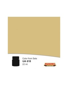 UA618 Краска акриловая LEGNO CHIARO TEACK LIGHT TEACK Lifecolor