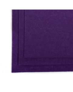 Ткань фетр 20х30 см 10 листов 114 фиолетовый Ideal