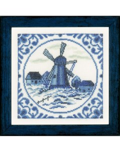 Набор для вышивания PN 0158328 Ветровая мельница Дельфта Lanarte