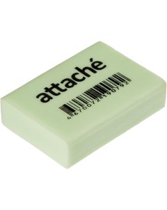 Ластик Attaсhe 1328297 31х22х8 мм синтетический каучук зеленый 25 штук Attache