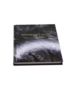 Записная книжка А5 100 листов в клетку Productivity твёрдая обложка глянцевая Listoff