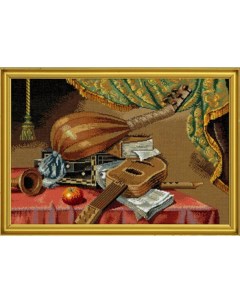 Набор для вышивания крестом Музыкальные инструменты арт 14 159 Eva rosenstand