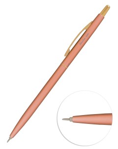 Ручка роллер подарочная с деревянным футляром 0 5мм Slim Line черная Ohto