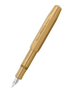 Перьевая ручка Brass Sport золотая EF 05 мм Kaweco