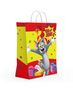 Пакет подарочный большой Tom Jerry 1 335х406х155 мм Nd play