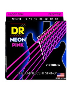 Струны для 7 ми струнной электрогитары NPE7 9 Dr string