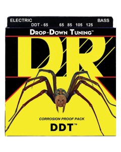 Струны для бас гитары Drop Down Tuning DDT 65 Dr string