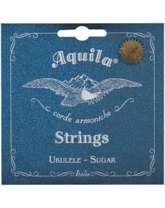 Sugar 151u струны для укулеле сопрано low G c e a 4 струна в оплетке Aquila