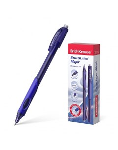 Ручка гелевая ErgoLine Magic 47981 синяя 0 5 мм 1 шт Erich krause