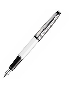 Перьевая ручка Expert Deluxe White CT F Waterman