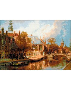 Набор для вышивания Амстердам Старая церковь св Николая Риолис