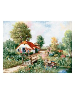 Набор для вышивания Деревенский пейзаж Luca-s