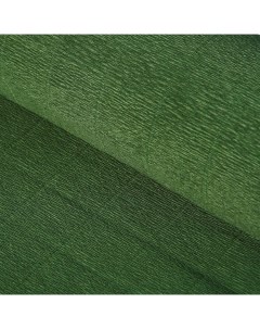 Бумага для упаковок и поделок гофрированная темно зелёная зеленая Cartotecnica rossi