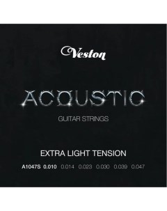 Струны для акустической гитары A1047 S Veston