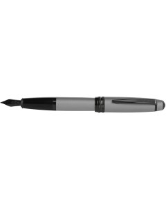 Перьевая ручка Bailey Matte Grey Lacquer перо F Цвет серый AT0456 20FJ Cross