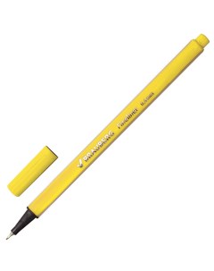 Ручка капиллярная Aero желтая 0 4 мм 142248 Brauberg