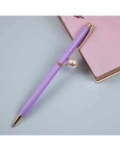 Ручка шариковая MESHU Lilac jewel синяя 1мм арт 325975 3 шт Nobrand