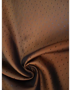 Ткань Подкладка Вискоза Горох П02 901 отрез 100 145см коричневый Ткани, что надо!