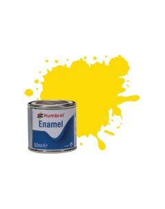 AQ0069 Краска эмалевая No 69 Yellow Gloss Tinlet No 2 50 ml Humbrol