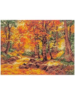 Набор для вышивания Осенний пейзаж Палитра