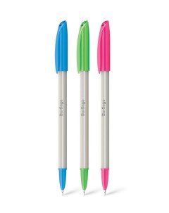 Ручка шариковая Perlamutik синяя 0 7мм Berlingo