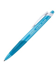Ручка шариковая Sun Flower синий корпус синяя масляные чернила Attache
