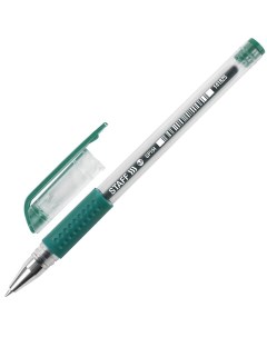 Ручка гелевая Everyday зеленая 0 5 мм Staff
