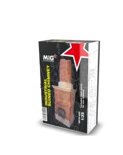 MP35 402 Сборная модель аксессуаров из пластика Industrial ruined chimney Mig productions